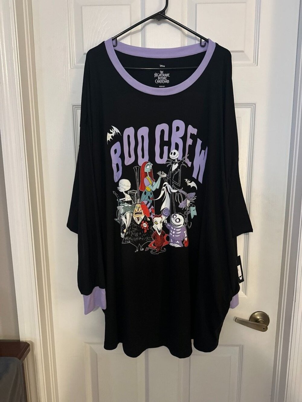 Nightmare Before Christmas Boo Crew Tunic Sleep Shirt